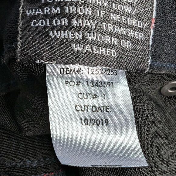 Agolde Sophie Ankle Cropped Skinny Jeans Black Size 25 - Picture 3 of 10